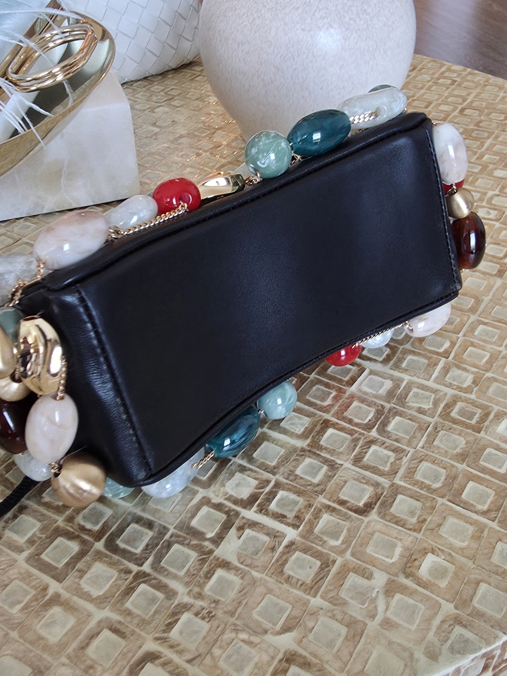 Cult Gaia Black MERCIER MINI SHOULDER BAG - Picture 6 of 9